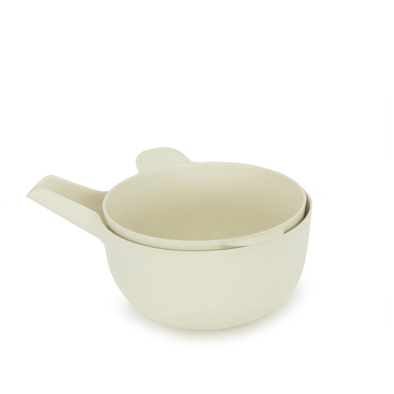 Small Mixing Bowl and Colander Set - Off White